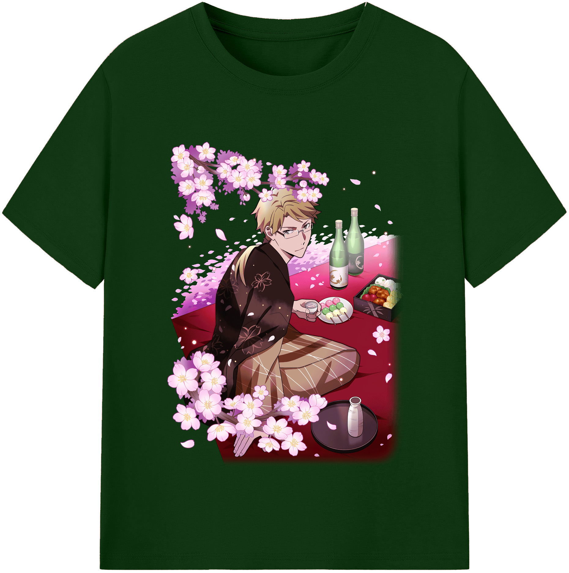 （画像用） 文豪ストレイドッグス Bungo Stray Dogs 綿100％半袖Tシャツ（フロントプリント）